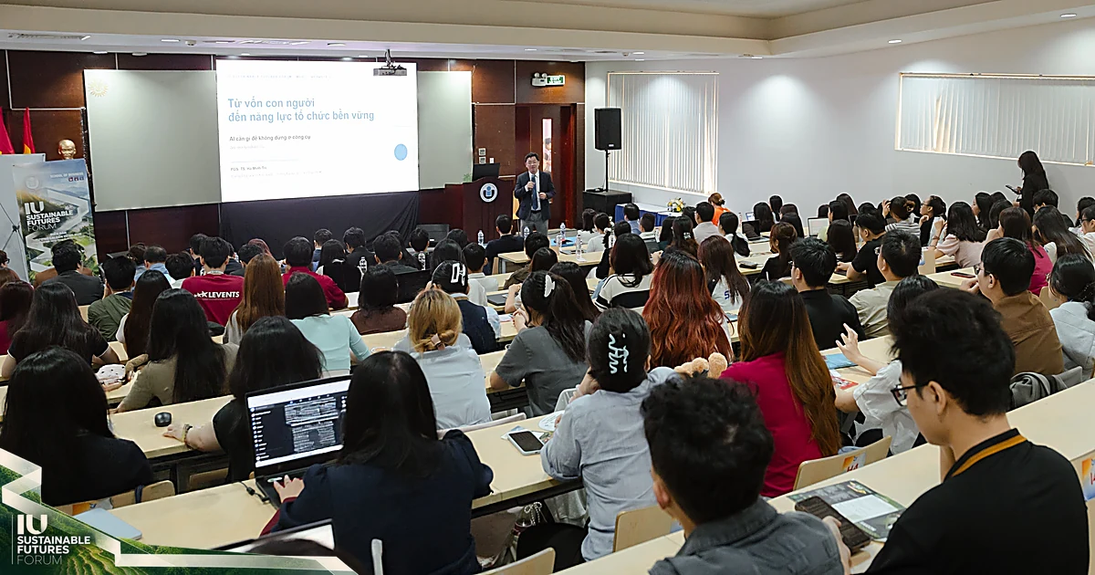 IU Sustainable Futures Forum 2026: công nghệ bền vững trong quản trị con người